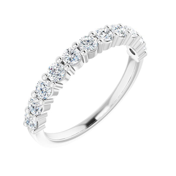 14K Gold Diamond Ever Band