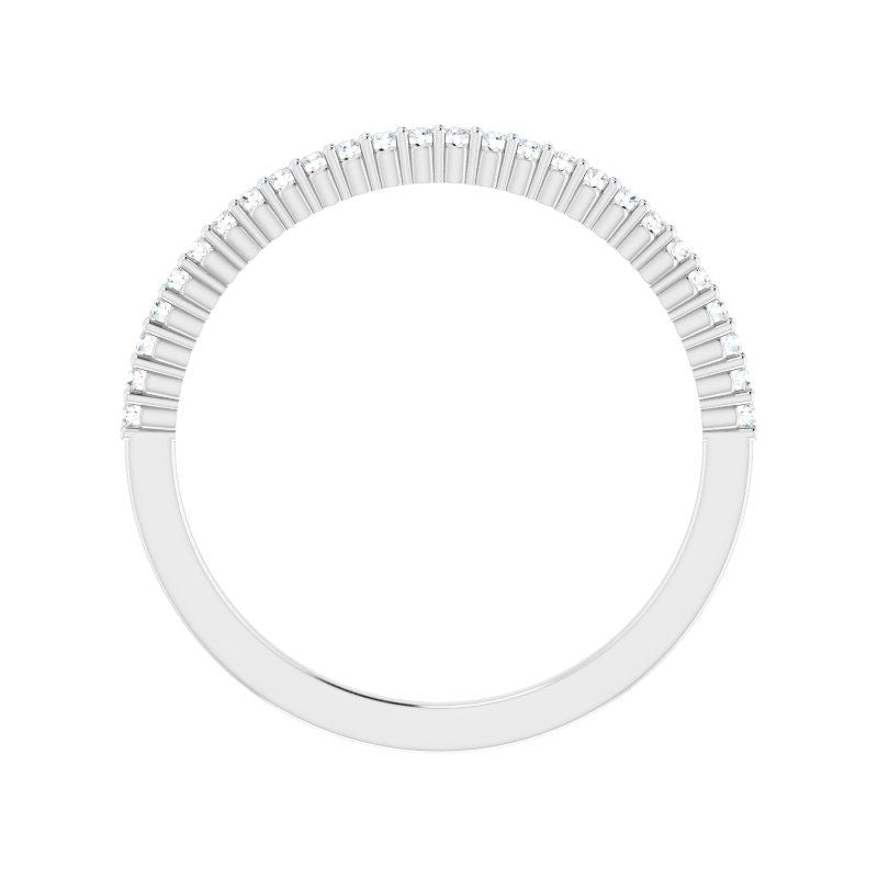 Platinum Diamond 26 Stone Classic Anniversary Band
