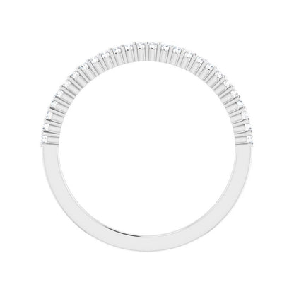 Platinum Diamond 26 Stone Classic Anniversary Band