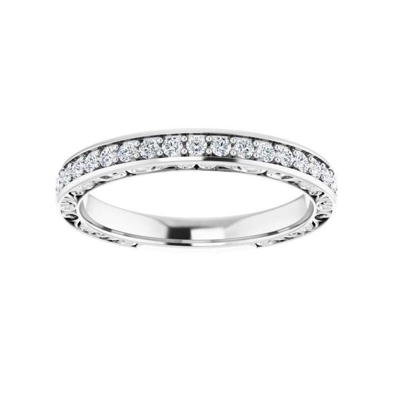 Platinum Diamond Luxe Anniversary Band