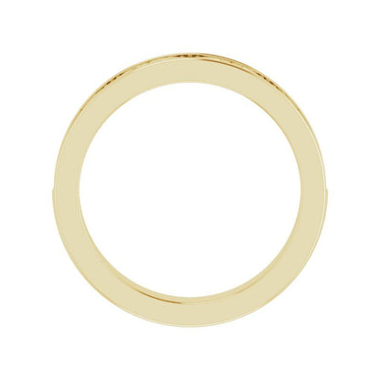 14K Gold Diamond Bridge Band