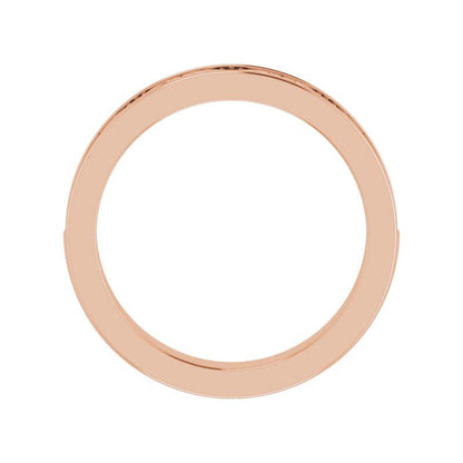 14K Gold Diamond Bridge Band