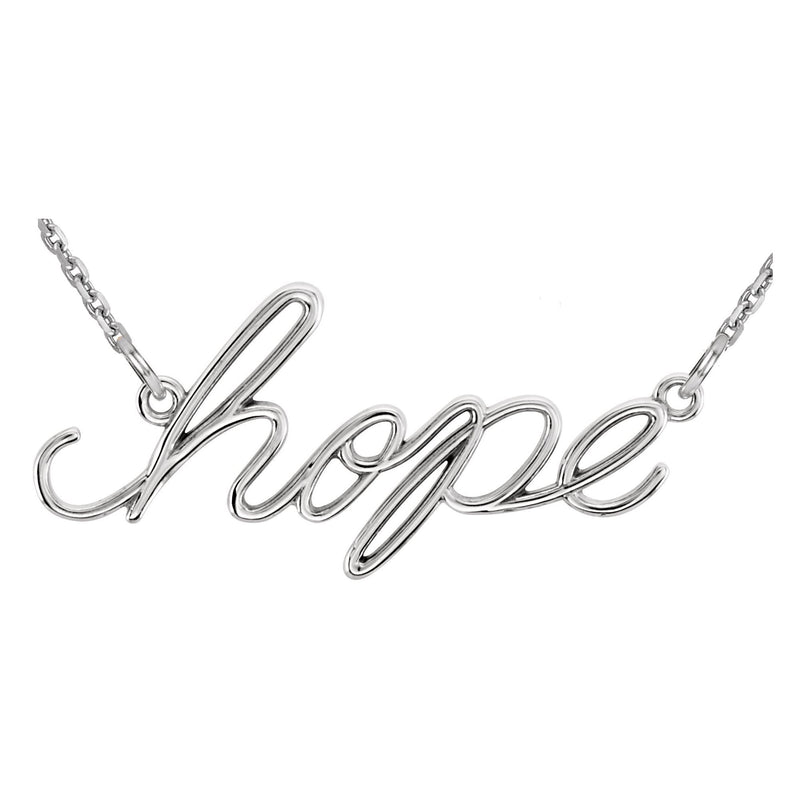 Hope Necklace at Kiesh Jewelry