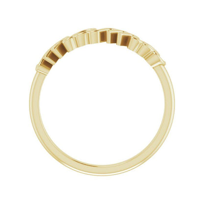 14K Gold Mama Ring