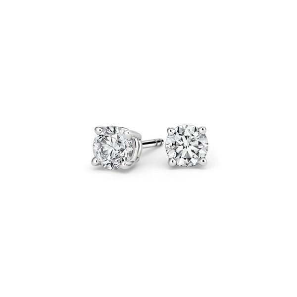 14K Gold 0.65 CTW Diamond Stud Earrings